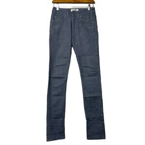 NAKED & FAMOUS DENIM Men's Jeans Grey Stretch Skinny Japanese Denim Size 28